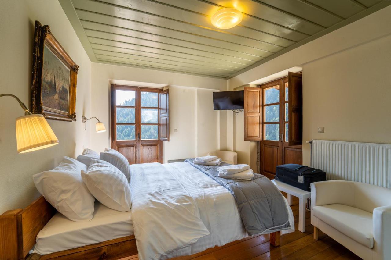 Maisonette Korfes-Κορφές-Μ Δύο Αυτόνομοι Όρoφοι Της Βίλας Κορφές Για Οικογένειες Και Μικρές Παρέες Karpenisi Buitenkant foto