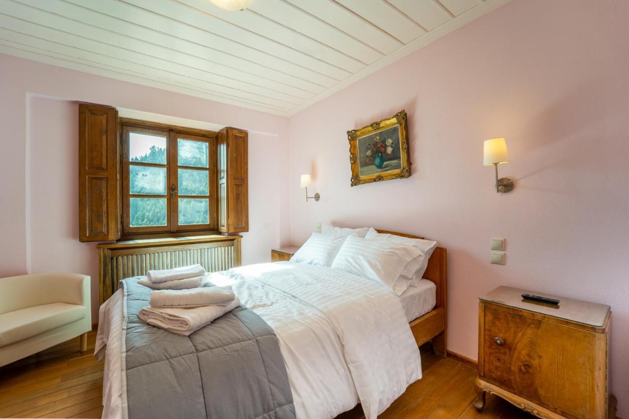 Maisonette Korfes-Κορφές-Μ Δύο Αυτόνομοι Όρoφοι Της Βίλας Κορφές Για Οικογένειες Και Μικρές Παρέες Karpenisi Buitenkant foto