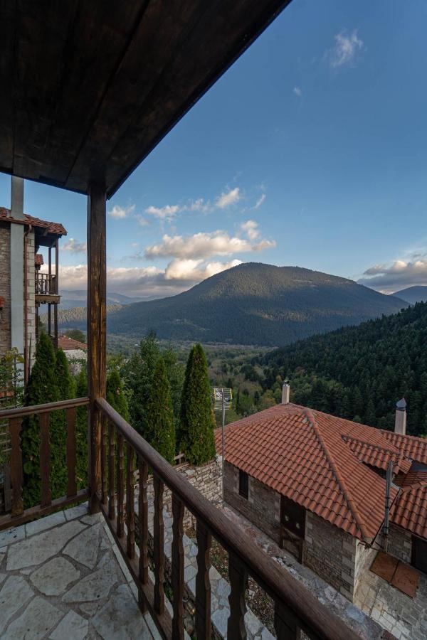 Maisonette Korfes-Κορφές-Μ Δύο Αυτόνομοι Όρoφοι Της Βίλας Κορφές Για Οικογένειες Και Μικρές Παρέες Karpenisi Buitenkant foto